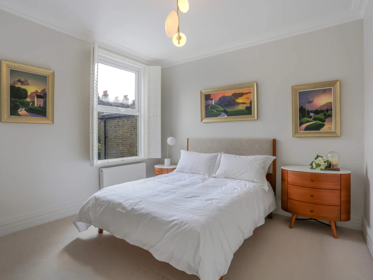 Finished room in the Freemantle Street SE17 renovation