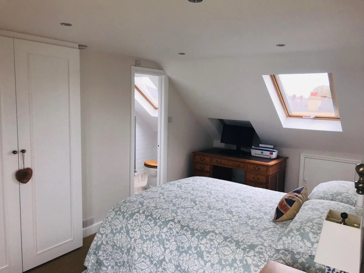 Architectural drawings and plans for a loft conversion