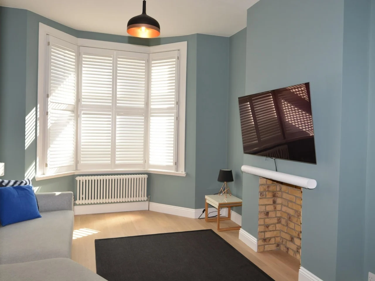 Finished interior from a South London renovation