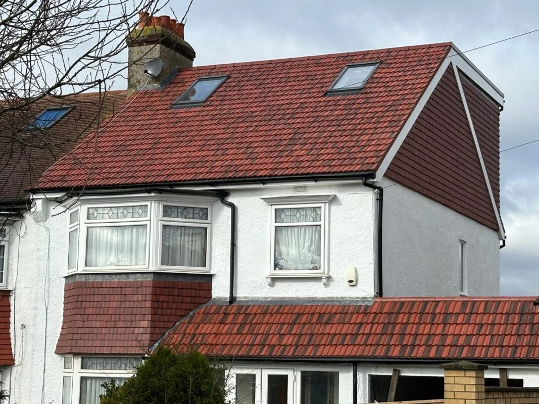 A completed hip-to-gable loft conversion in South London — typically the £65K–£85K bracket including the dormer.