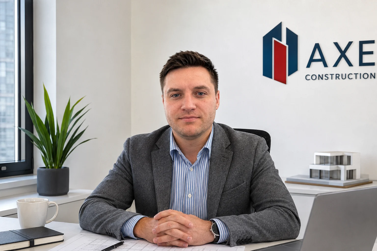 Eduard Munteanu, founder of AXE Construction